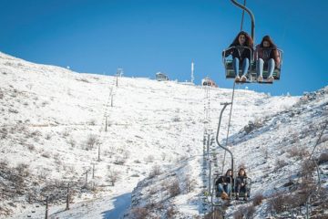 Skiing Mount Hermon