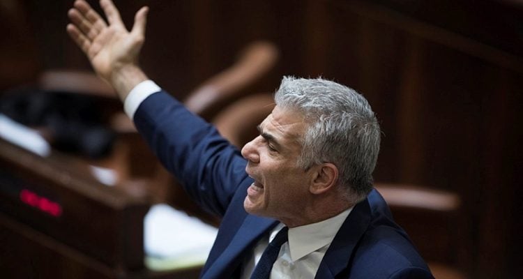 Lapid blames Netanyahu for ‘losing the Democrats’ in US