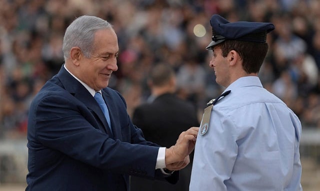 Netanyahu to pilots: We will use all means to defend our sovereignty
