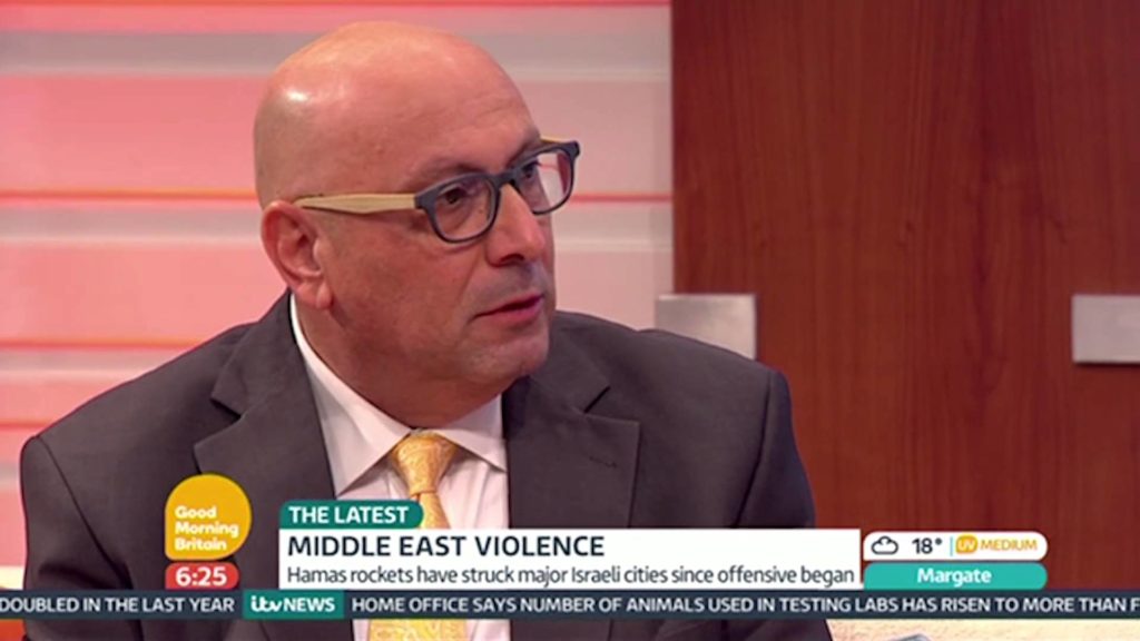 Palestinian UK representative Manuel Hassassian
