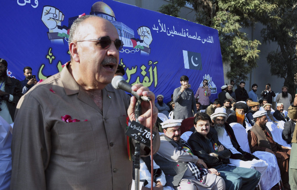Palestinian Ambassador to Pakistan Walid Abu Ali
