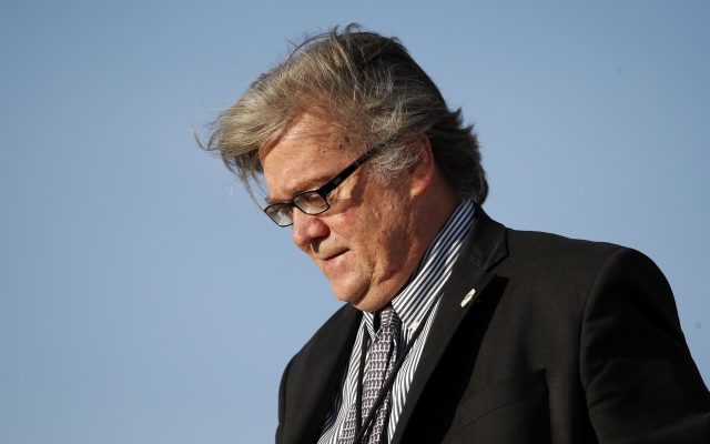 After spat with Trump, Bannon out as Breitbart News chief, loses radio show