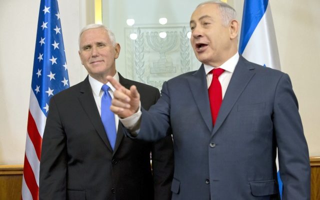 Pence in Jerusalem: Proud to be in Israel’s capital