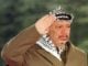 Palestinian leader Yasser Arafat