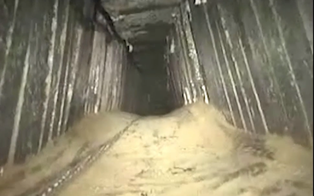 IDF foils renovation of Hamas terror tunnel