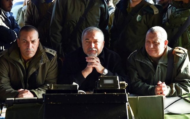 Liberman announces ambitious plan to protect north