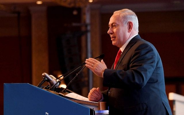 Netanyahu Says US will move embassy to Jerusalem within year; Trump says ‘no’