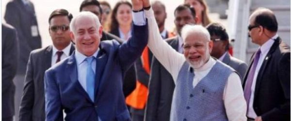 Narendra welcomes Netanyahu.v1