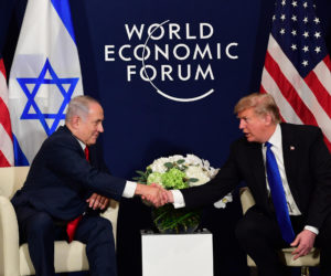Netanyahu Trump Davos