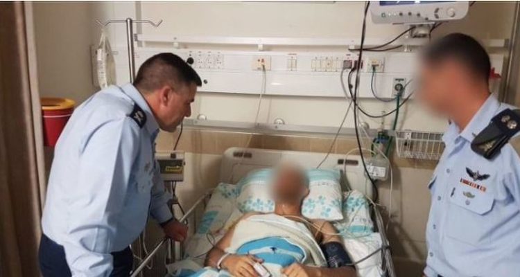 ‘The force of the blast could have killed us,’ says wounded Israeli pilot
