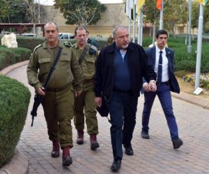 Israeli minister of Defense Avigdor Liberman