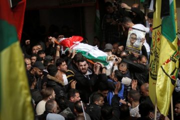 funeral for a Palestinian terrorist