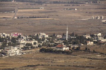 Town adjacent to the Israeli-Syrian border in the Golan Heights. (TPS)