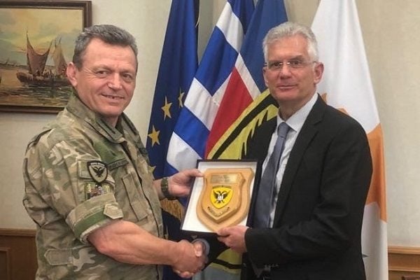 General from Cyprus visits Israel to strategize with IDF