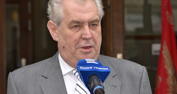 Czech president wants country’s embassy move to Jerusalem expedited