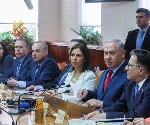 Netanyahu cabinet meeting