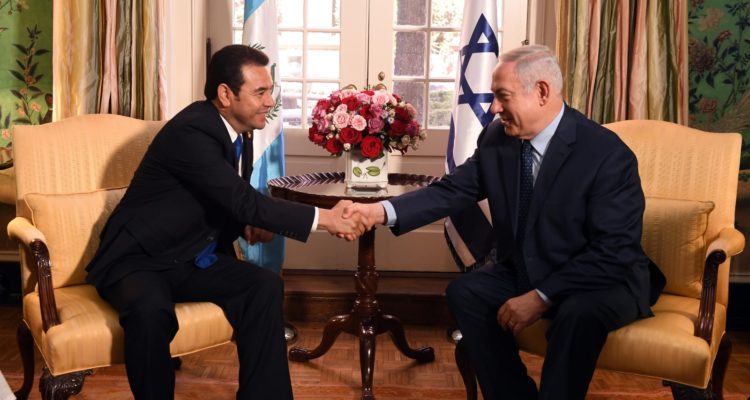 Report: Guatemala, like the US, plans embassy move to Jerusalem in May