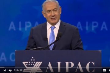 Netanyahu speaks at AIPAC