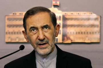 Ali Akbar Velayati, an adviser to Iran's Supreme Leader. (AP Photo/Hussein Malla)