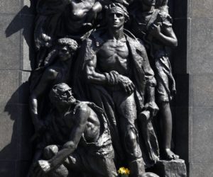 Poland Warsaw Ghetto Monument