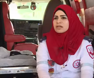 Israeli Bedouin woman Medic
