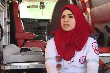 Israeli Bedouin woman Medic
