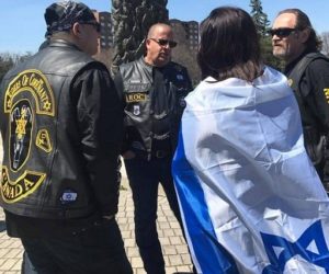 Canadian bikers tour Israel