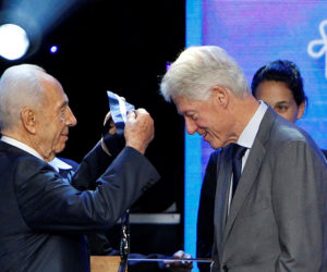 Bill Clinton Shimon Peres