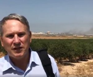 Richard Kemp at Gaza border
