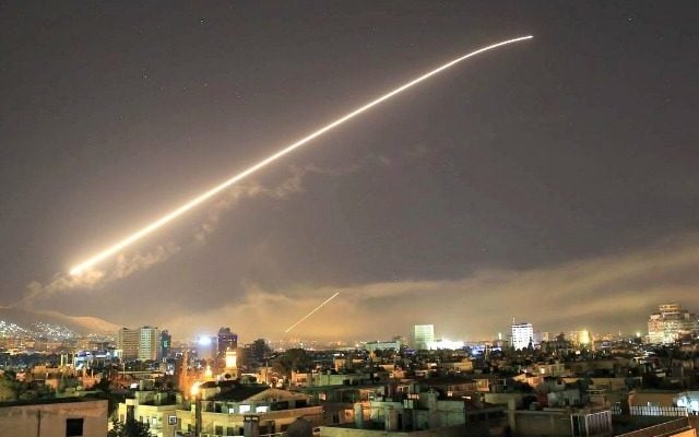 IDF responds to Syrian missile after striking Damascus targets