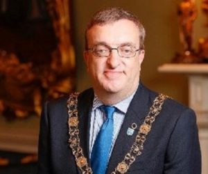 Dublin mayor and BDS proponent Mícheál Mac Donncha. (Twitter)