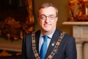 Dublin mayor and BDS proponent Mícheál Mac Donncha. (Twitter)