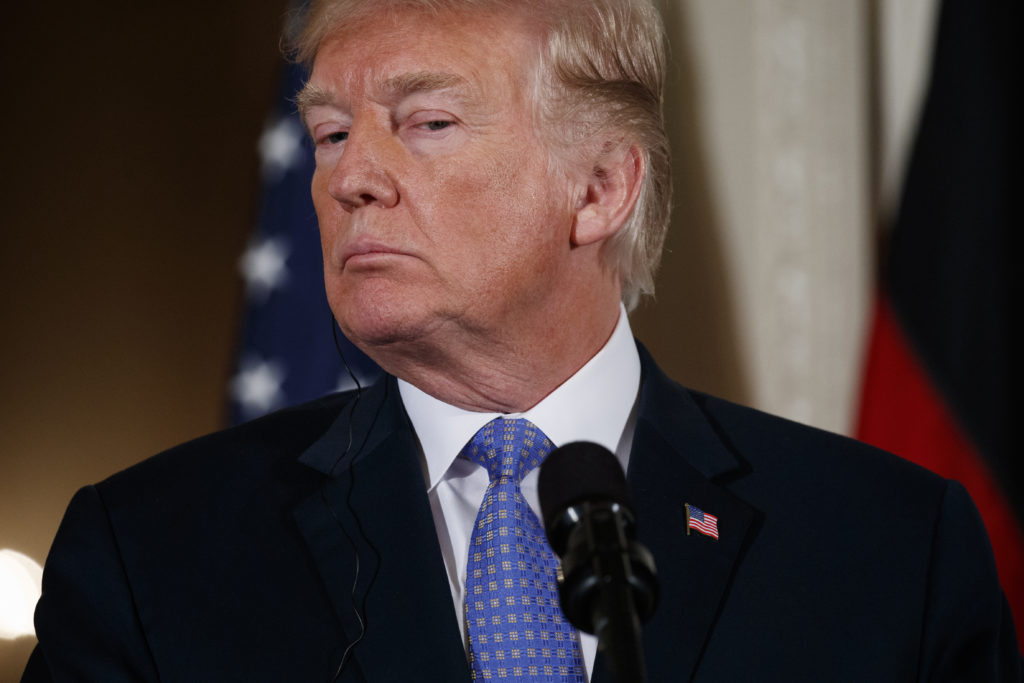 President Donald Trump. (AP Photo/Evan Vucci)