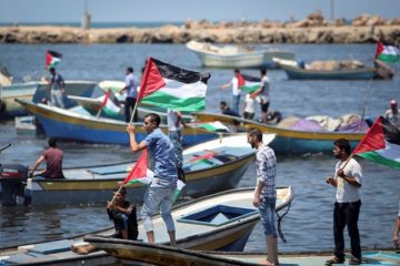 Gaza port boats