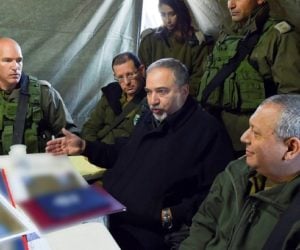 Israel's Defense Minister Avigdor Liberman