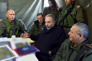 Israel's Defense Minister Avigdor Liberman