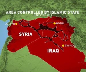 Islamic State-controlled areas