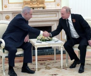 PM Netanyahu and Russian President Vladimir Putin