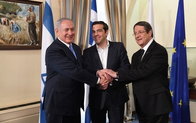 Netanyahu discusses massive gas pipeline, Iran threat with Greece, Cyprus
