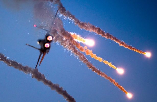 IDF targets Gaza ‘fire kite’ launchers