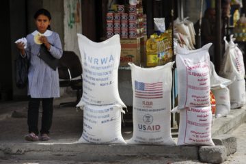 Palestinians US Aid
