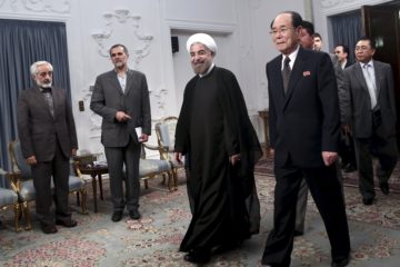 Hasan Rouhani, Kim Yong Nam
