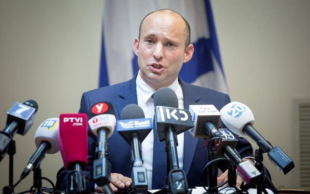 Bennett: Open to US peace, but Israel’s security comes first
