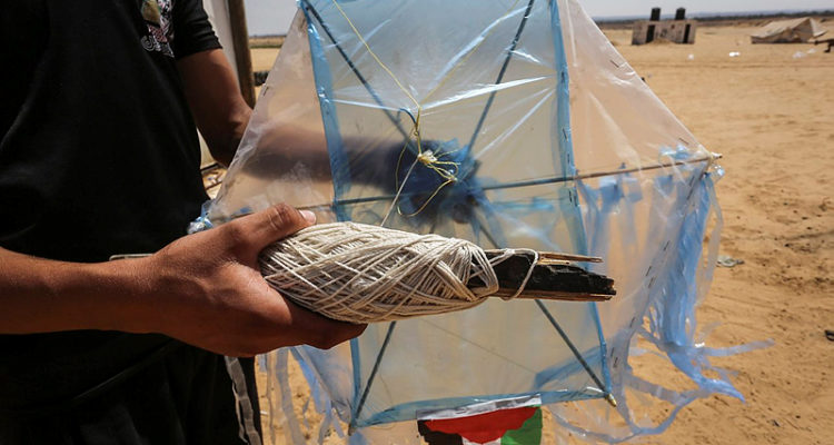‘Fire kites’ from Gaza cause severe damage in Israel