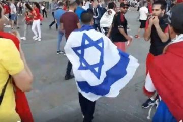 Israeli World Cup fan harrassed.v2