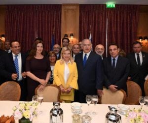 PM & Sara Netanyahu meet with French Jewish community leaders in Paris