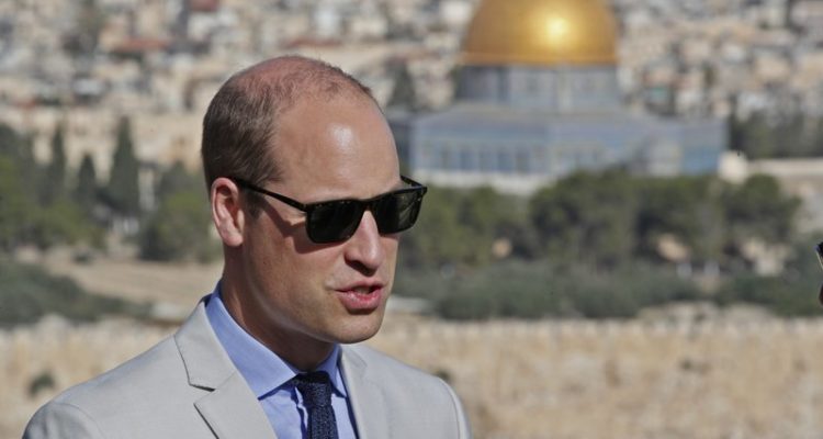 Prince William toured Jerusalem holy sites on final day of visit