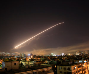US missile fire in Syria