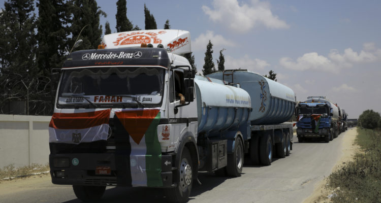 In flip-flop, Israel allows fuel into Gaza