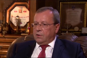 Russian Ambassador to Israel Anatoly Viktorov. (Screenshot)